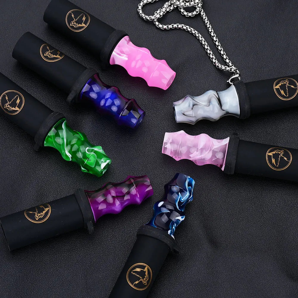 Wolf Coolvape Hookah Pipe Mouthpieces shisha Resin Hookah Mouthpieces For Sheesha Chicha Narguile Shisha Water Pipe MouthTips