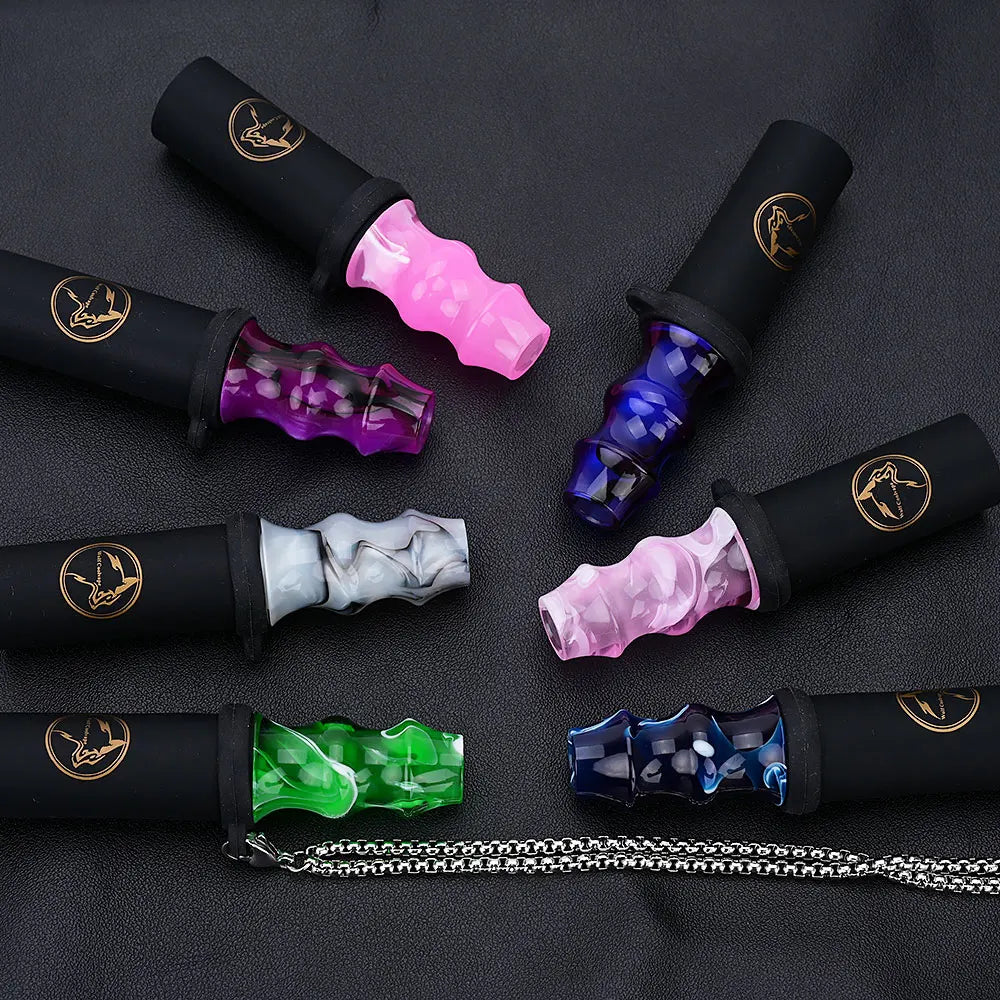 Wolf Coolvape Hookah Pipe Mouthpieces shisha Resin Hookah Mouthpieces For Sheesha Chicha Narguile Shisha Water Pipe MouthTips